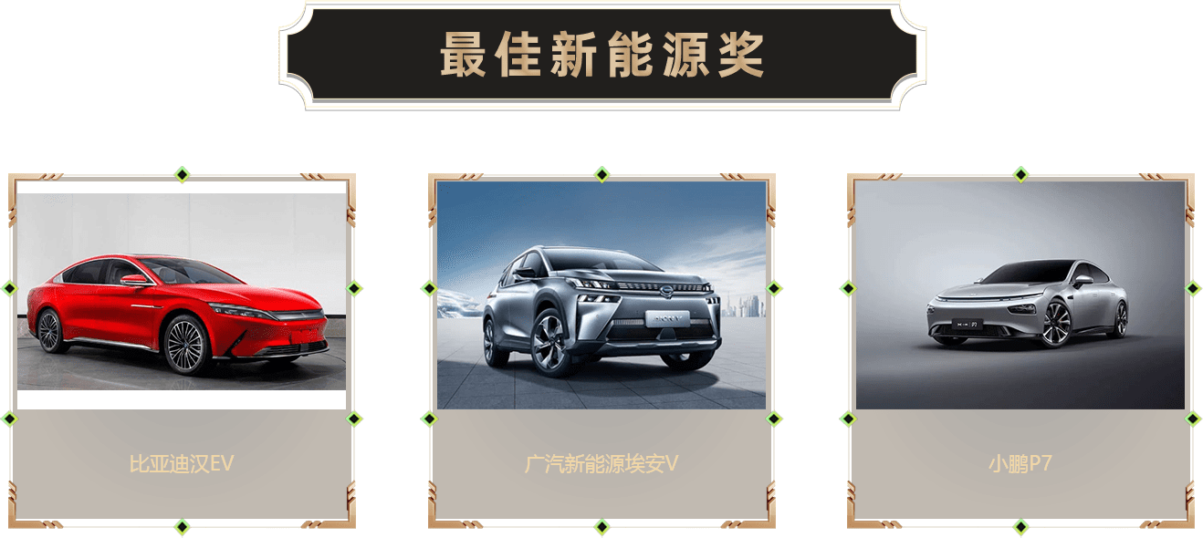 最佳新能源獎(jiǎng)-汽車(chē)